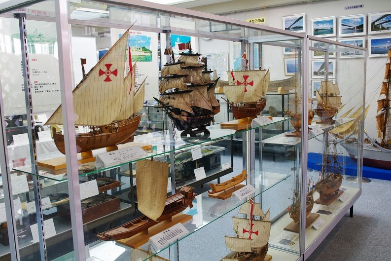 弥生時代の船，鎌倉時代の船，他 帆船模型